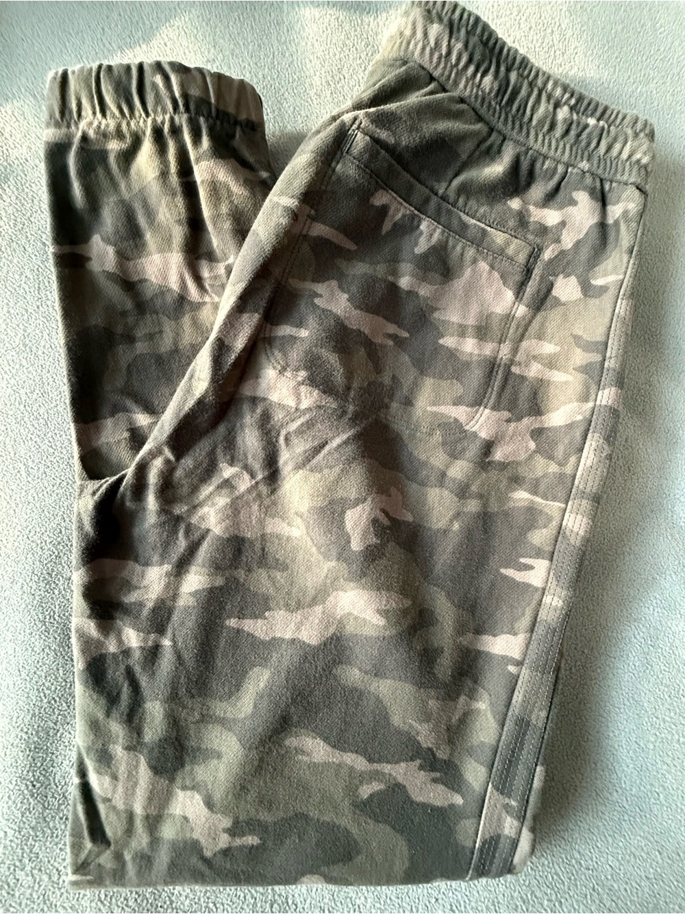 Athleta Gray Drawstring Waist Joggers